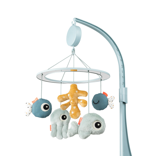 M—vil Musical con Espejo Sea Friends Azul
