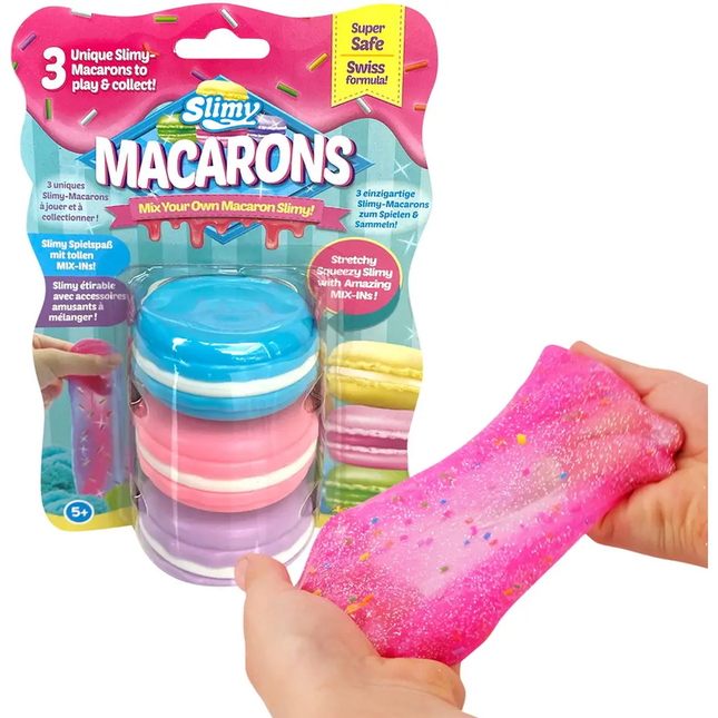 MACARONS 3 COLOR X 50G  BLISTER CARD
