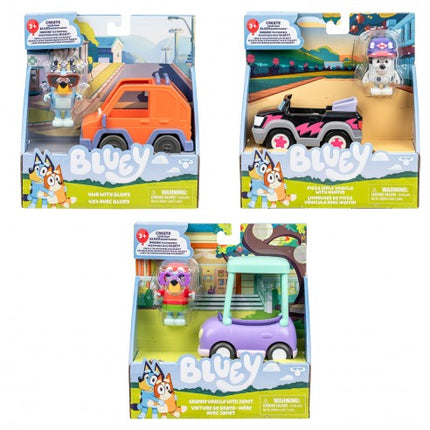 BLUEY VEHICULO Y FIGURA S13 ASST.