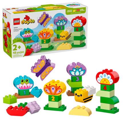 LEGO DUPLO JARDÍN Y FLORES CREATIVAS