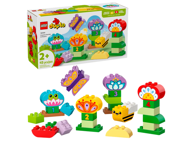 LEGO DUPLO JARDÍN Y FLORES CREATIVAS