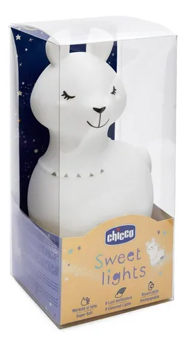 Luz de noche con cromoterapia Llama