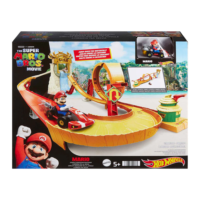 Hot Wheels Mario Kart Carrera en la Selva