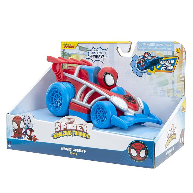 SNF - PULL BACK VEHICLE (WEBBED WHEELIES)(SPIDEY)