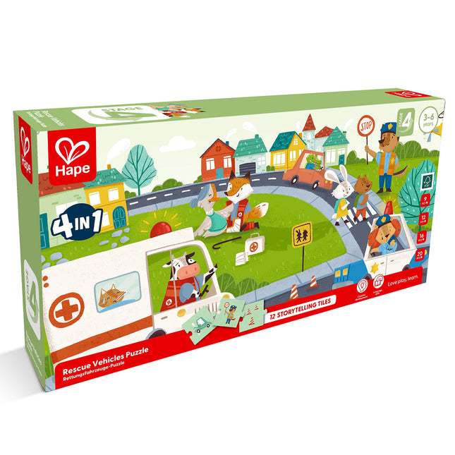 Rescue Vehicles Puzzle