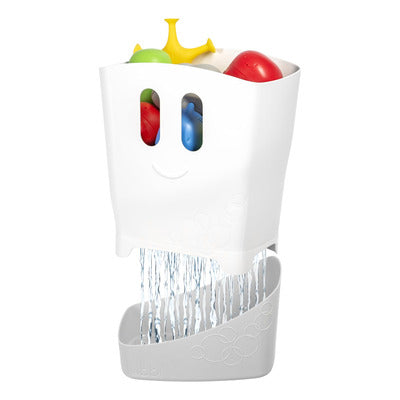 ORGANIZADOR DE JUGUETES BAÑO  GRIS