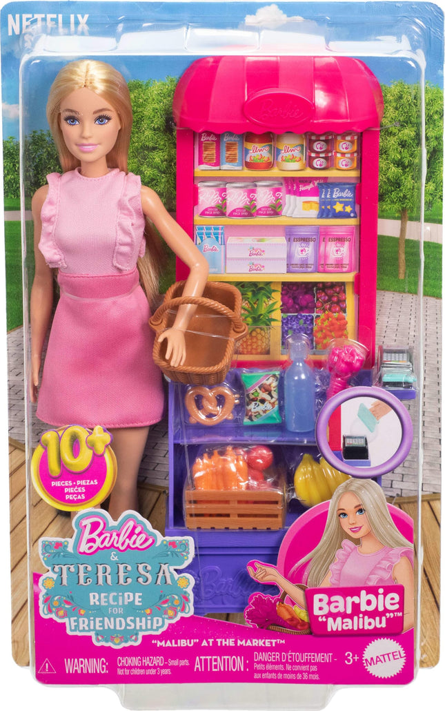 LAT BRB MALIBU + SHOPPING PLAYSET