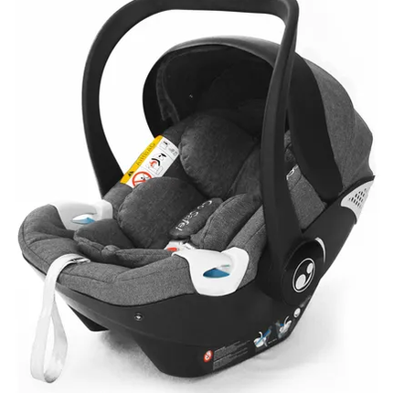Silla de auto  x1  (Huevito)  Gris  (No compatible con base isofix)  ECE 44/04