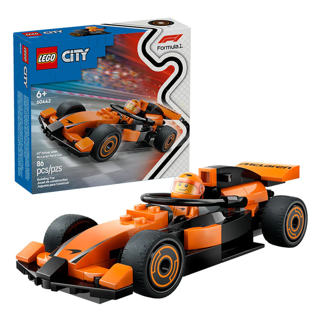 LEGO CITY PILOTO DE F1® CON AUTO MCLAREN