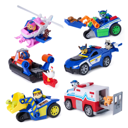 PAW PATROL SEARCH & RESCUE VEHICULOS