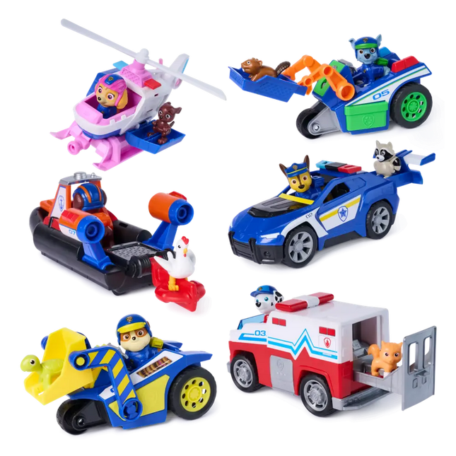 PAW PATROL SEARCH & RESCUE VEHICULOS