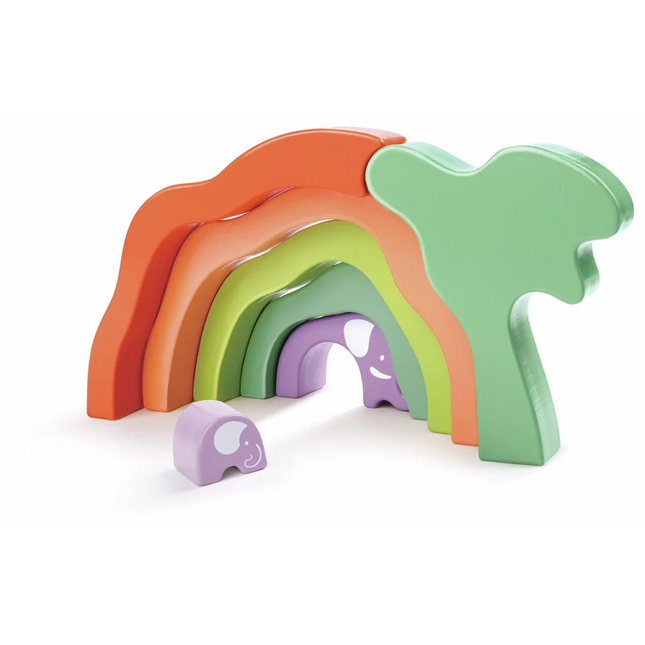 Encaje arcoiris apliable