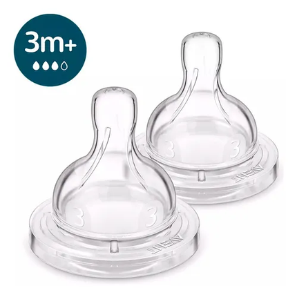 Tetina Anticolic, flujo medio, 3m+, 2un