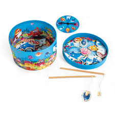 Juego de pesca magnética