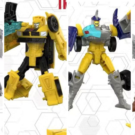 TRA CYBERWORLD ARMORED CYBER CHANGERS FIGURAS SURIDAS