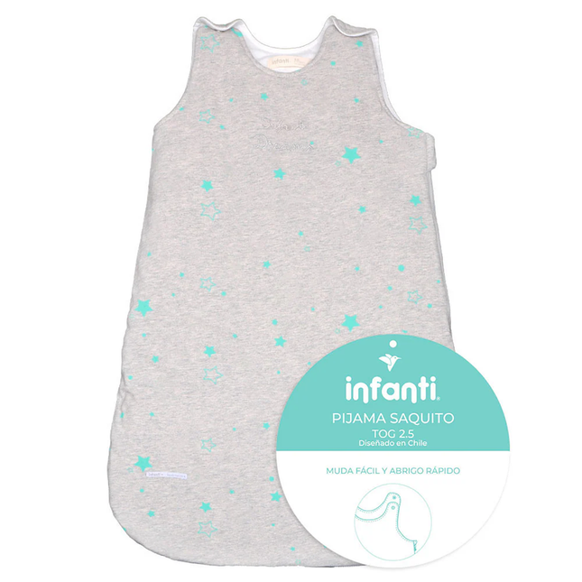 Pijama Saquito Estrellas 2.5 TALLA XS