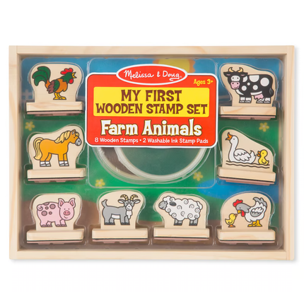 Mi primer set de stamps - Animales de la granja