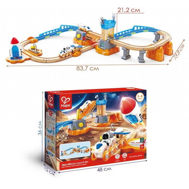 Mars Launch Rail Set