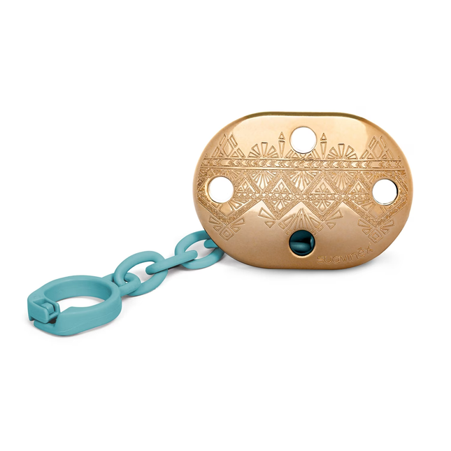 BROCHE PINZA PREMIUM CELESTE
