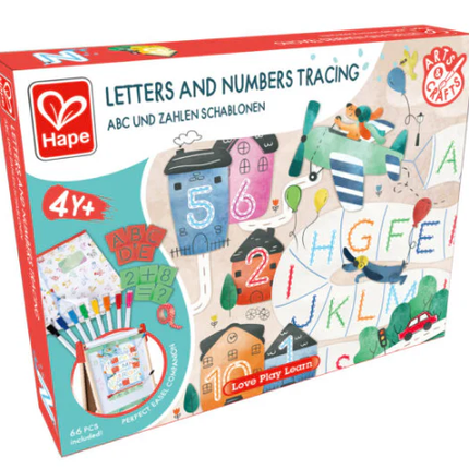 Letters and Numbers Tracing