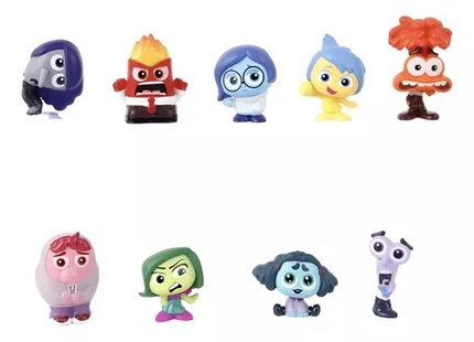 PACK 9 FIGURAS 7 CMS INTENSAMENTE 2