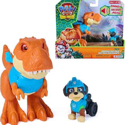 PAW PATROL MOVIE DINOSAURIO REX CON FIGURA Y SONIDO