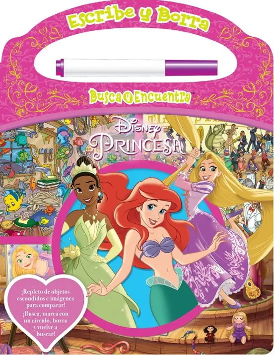 Disney Princesas Escribe y borra