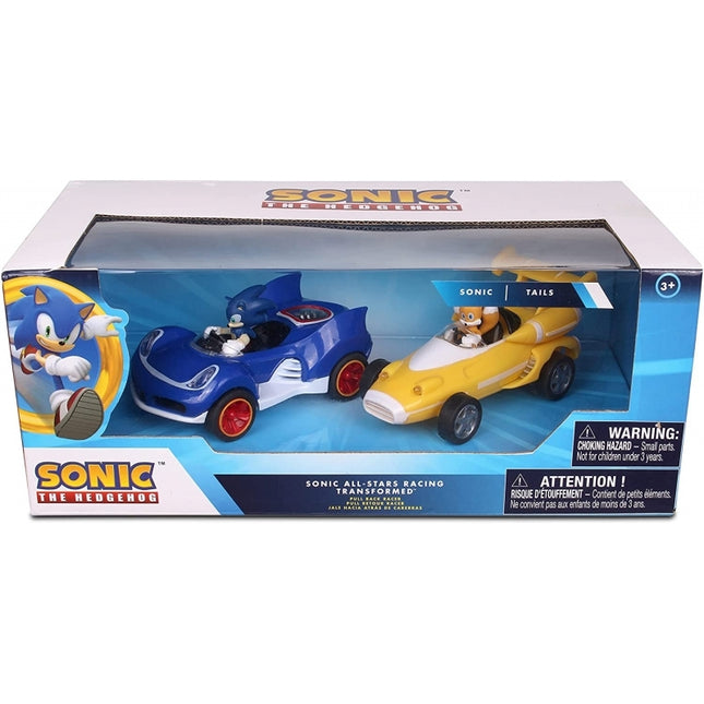 2PK Sonic & Tails Pull Back (WB)