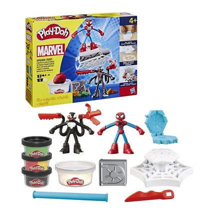 PLAY-DOH SPIDER-MAN LANZA Y ATRAPA