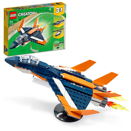 LEGO CREATOR AVIÓN JET SUPERSÓNICO