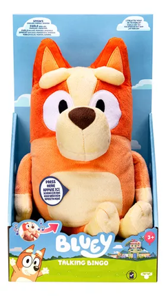 BLUEY PELUCHE BINGO CON SONIDOS