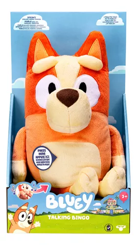 BLUEY PELUCHE BINGO CON SONIDOS