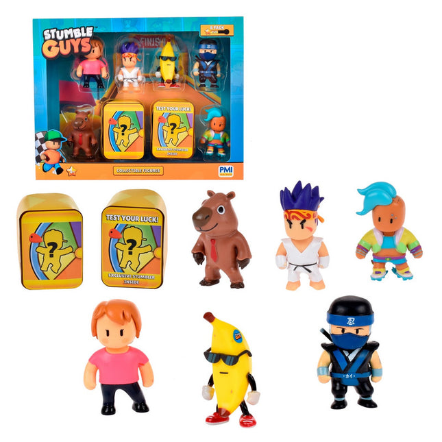 PACK 8 FIGURAS 5 CMS STUMBLE GUYS
