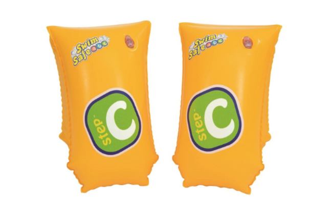 Flotadores Para Brazos Step C Swim Safe 30 Cm X 15 Cm