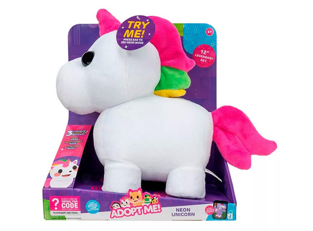 ADOPT ME! PELUCHE UNICORNIO CON LUZ
