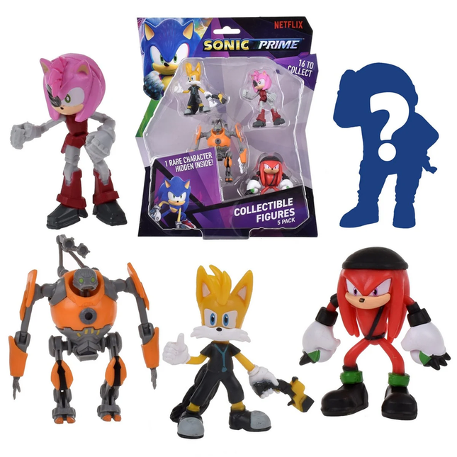 PACK 5 FIGURAS SONIC DE 7 CMS - PACK-1 SONIC