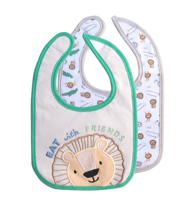 SET DE 2 BABEROS TOALLA NIÑO V