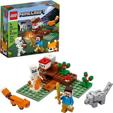 LEGO  MINECRAFT LA AVENTURA EN LA TAIGA
