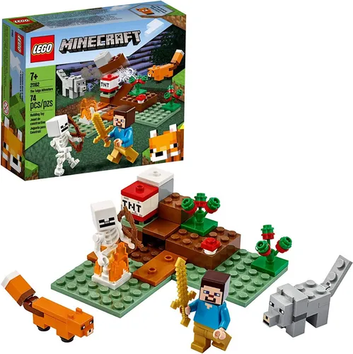 LEGO  MINECRAFT LA AVENTURA EN LA TAIGA