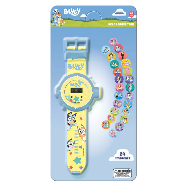 RELOJ PROYECTOR BLUEY