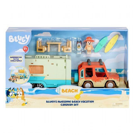 BLUEY CARAVAN VACACIONES EN LA PLAYA