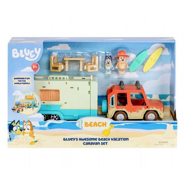 BLUEY CARAVAN VACACIONES EN LA PLAYA