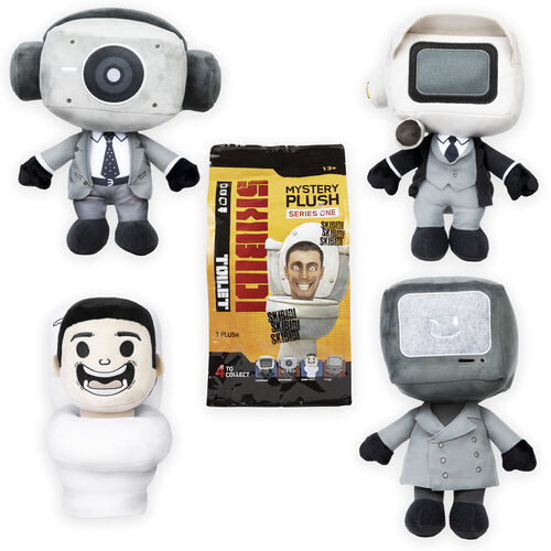 SKIBIDI TOILET PELUCHE DE 30 CM EN BOLSA