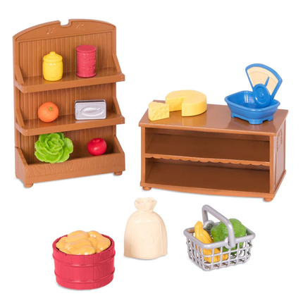 BA Lil Woodzeez 6591 Grocery Store Set