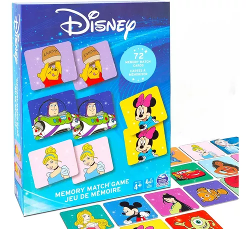 JUEGO MEMORICE DISNEY 72 PZS