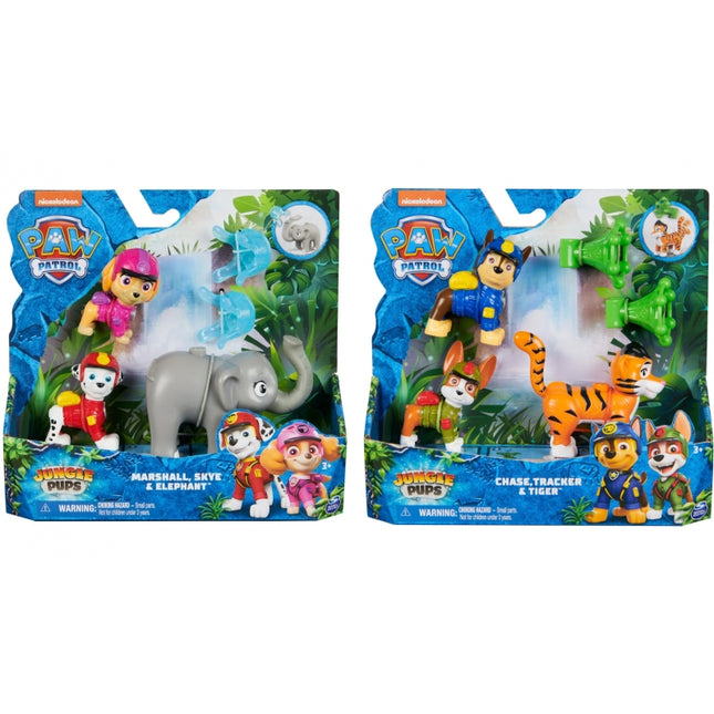 PAW PATROL JUNGLE CACHORROS Y MASCOTAS