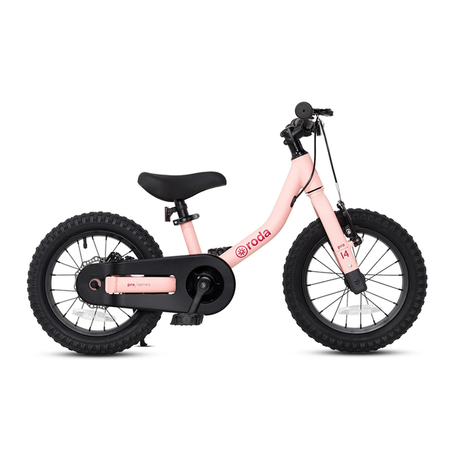 Pack Bicicleta Roda Pro Series Aro 14 + Kit de Pedales ROSADO