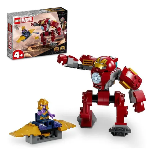 LEGO SUPER HEROES ANTI-HULK DE IRON MAN VS. THANOS