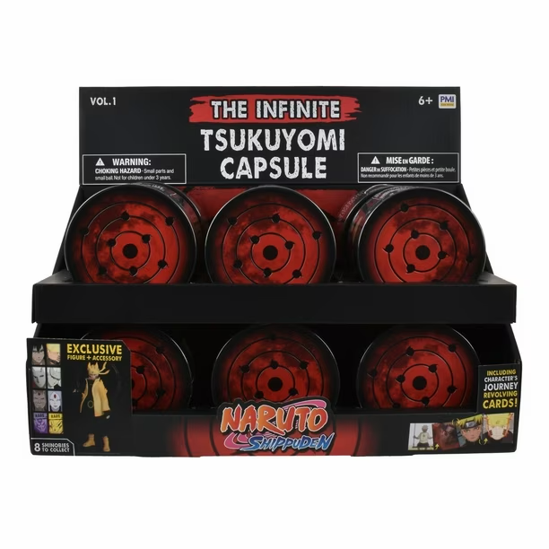 CAPSULA INFINITE TSUKOYOMI CON FIGURA 7 CM NARUTO - NSH3005