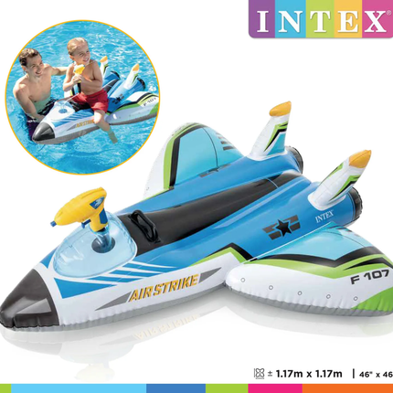 FLOTADOR AVION LANZA-AGUA 117X117CM